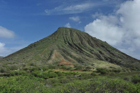 Stairway to Heavens, ou 'escada para o céu', na costa leste de Oahu, no Havaí